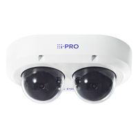 i-PRO 2x4K AI OUTDOOR VANDAL Multi-Sensor Kamera, weiß