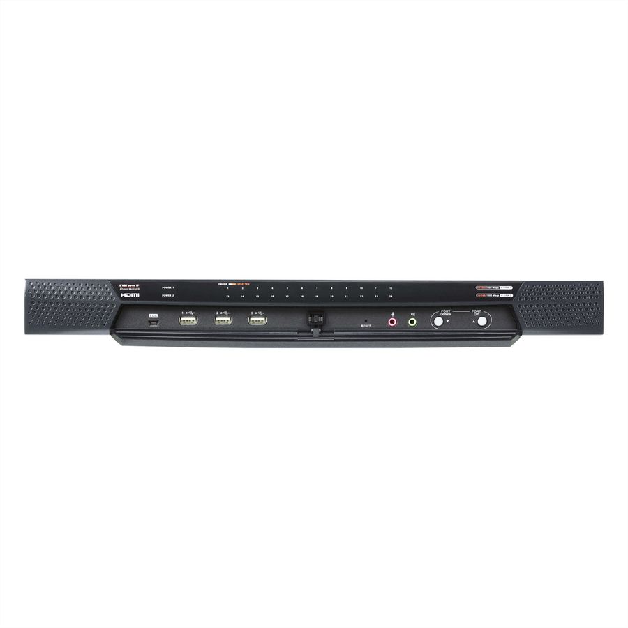 ATEN KN4024VB 24-Port Cat 5 KVM over IP 1 local und 4 remote