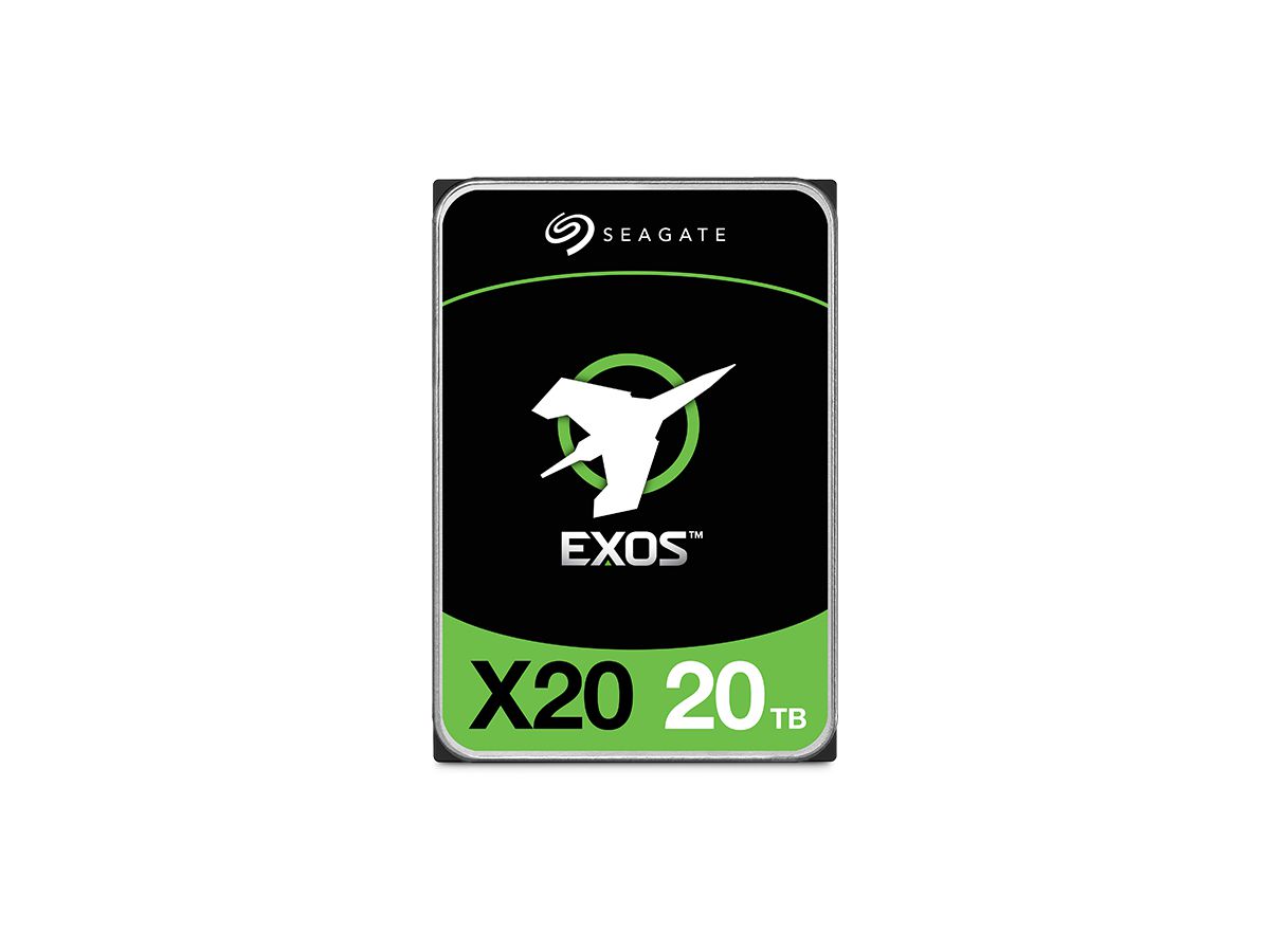 Seagate Enterprise Exos X20 3.5" 20 TB Serial ATA III