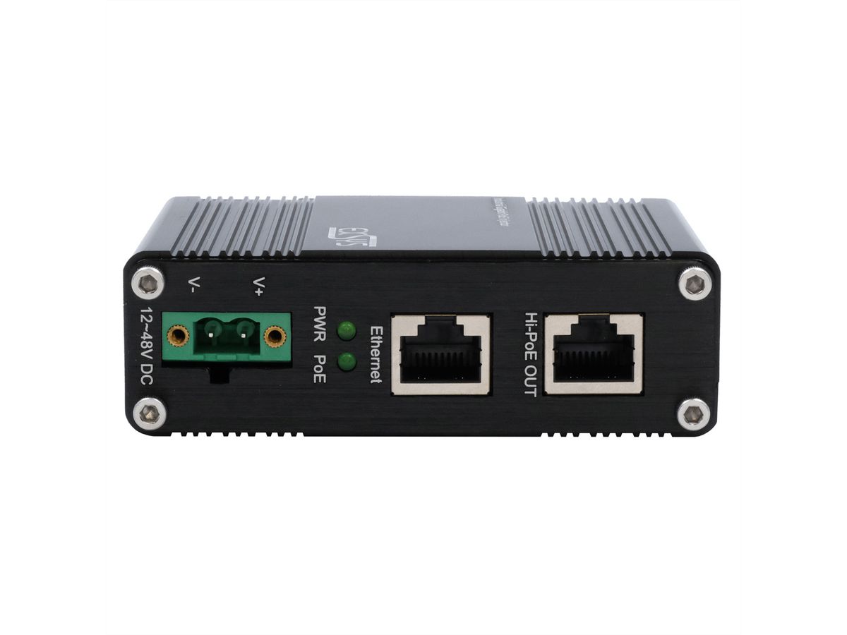 EXSYS EX-60310 PoE+ Gigabit Injektor 60W