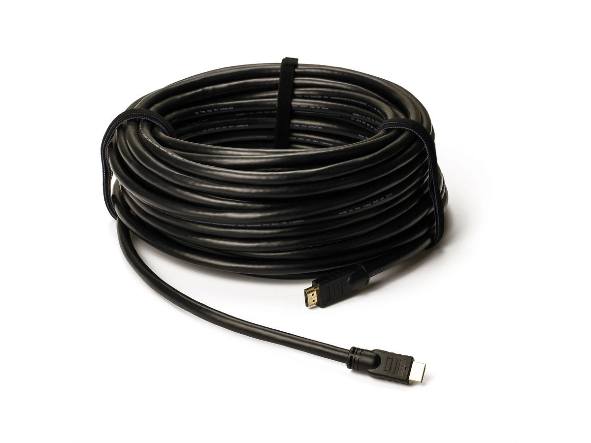 ROLINE UHD HDMI 4K Kabel, mit Repeater, 10 m