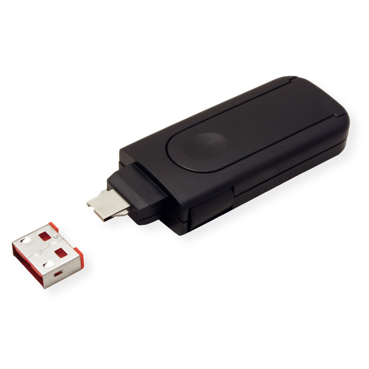 ROLINE USB Typ A Port Blocker, 4x Schloss und 1x Schlüssel
