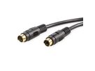 VALUE S-Video Kabel, schwarz, 3 m