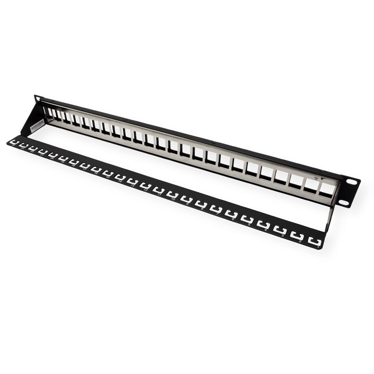 TRENDnet TC-KP24S Patch Panel, 24-Port Blank Keystone Shielded  1U