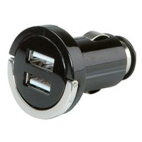 VALUE USB Charger mit KFZ-Stecker, 2 Port, 10W