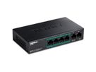TRENDnet TPE-S50 6-Port PoE Switch 10/100Mbps 60W
