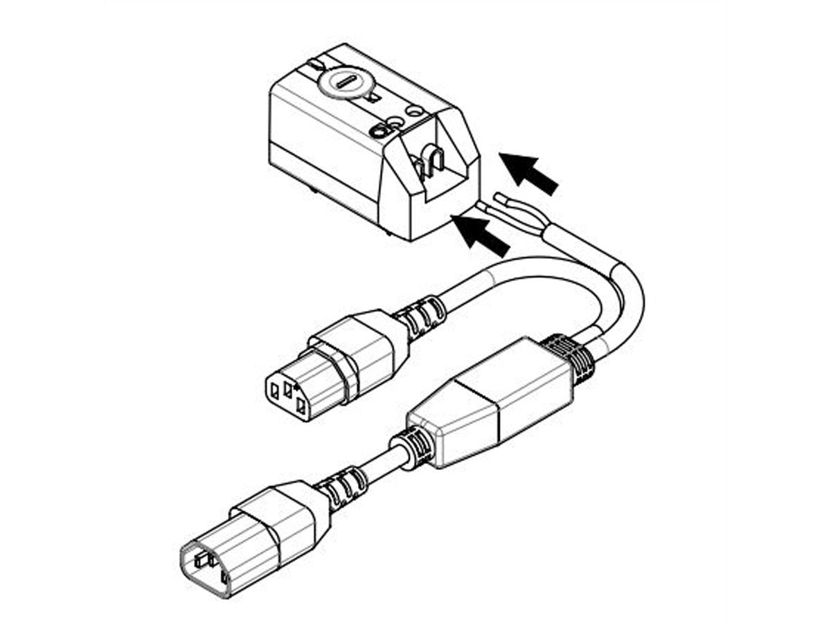 SCHROFF THERMOSTAT KIT NO FUER LUEFTER C14-C13