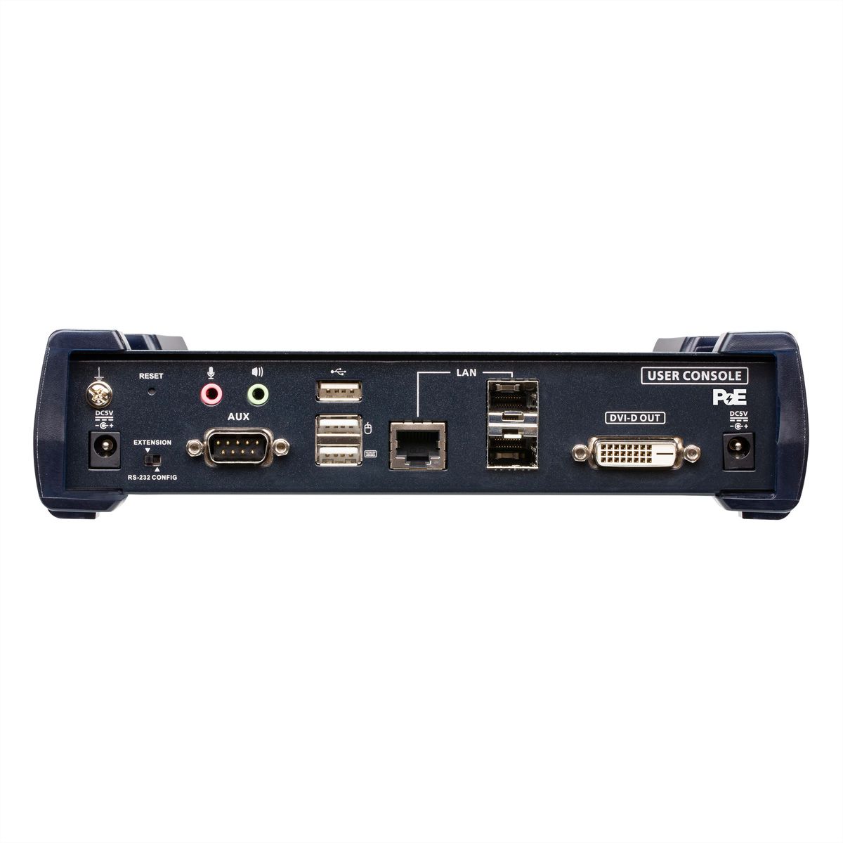 ATEN KE6922R 2K DVI-D Dual Link KVM Over IP Empfänger mit SFP und PoE