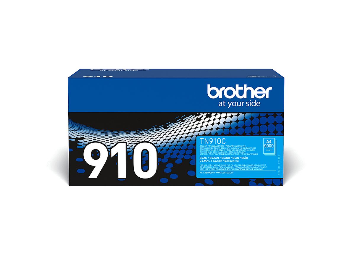 Brother TN-910C Tonerkartusche 1 Stück(e) Original Cyan