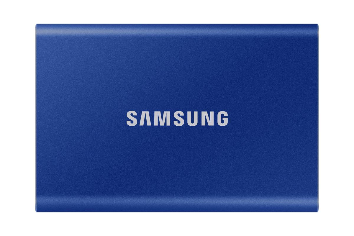 Samsung Portable SSD T7 1 TB Blau