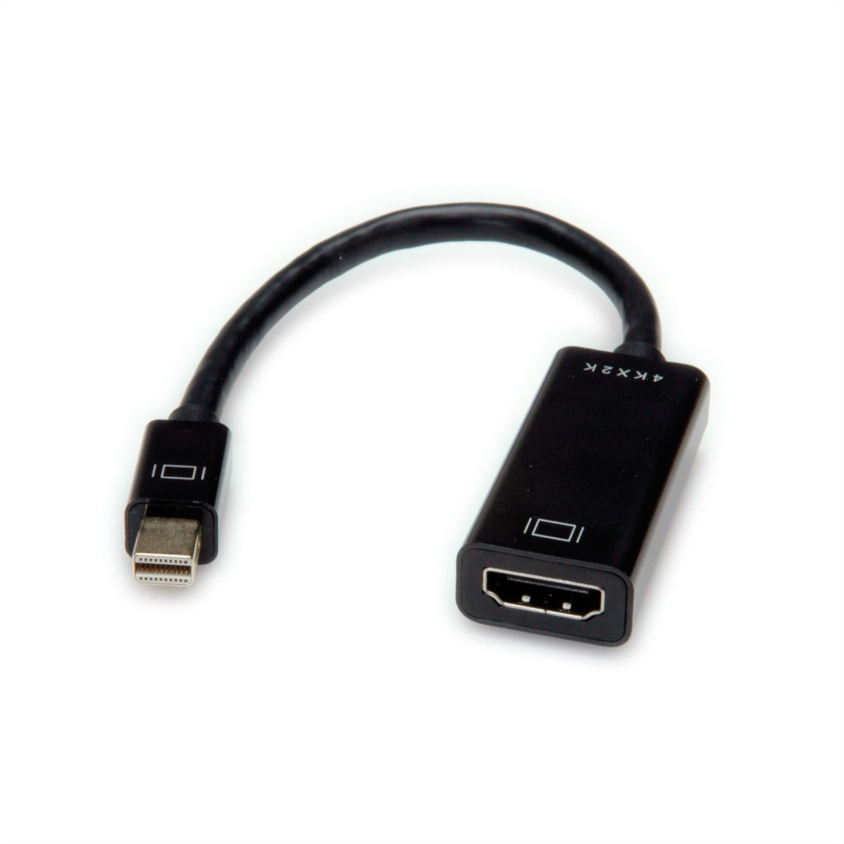 VALUE Mini DisplayPort-HDMI Adapter, v1.2, Mini DP ST - HDMI BU