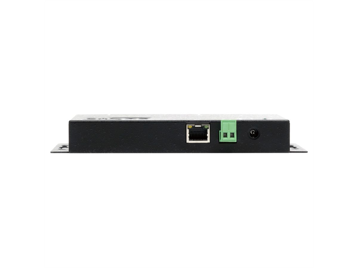 EX-6122-2 Ethernet zu Seriell  2 x RS-232/422/485  mit 9 Pin Stecker inkl. Virtual Com Software