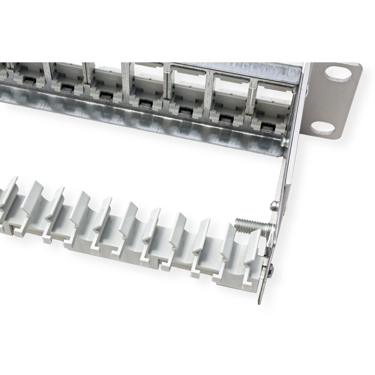METZ CONNECT 19"-Panel 1HE Modulträger leer für 24 Module (E-DAT oder C6A)