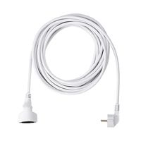 BACHMANN Extension cable, Schutzkontakt 230V 10m weiss