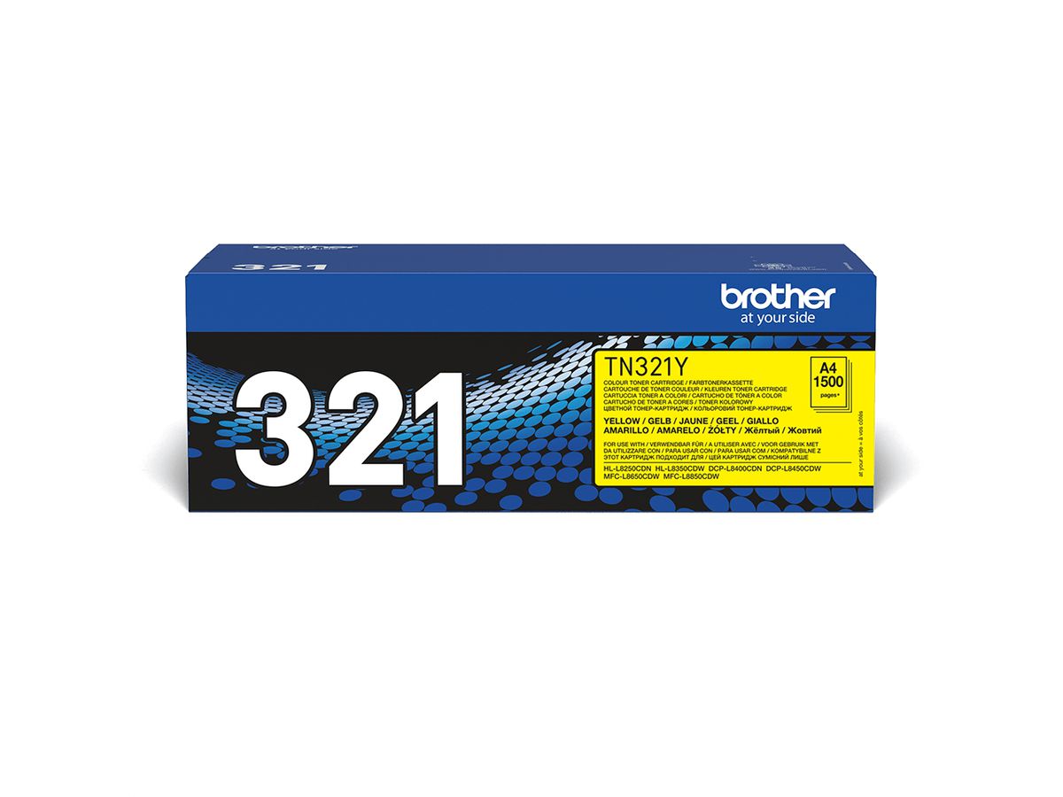 Brother TN-321Y Tonerkartusche Original Gelb 1 Stück(e)