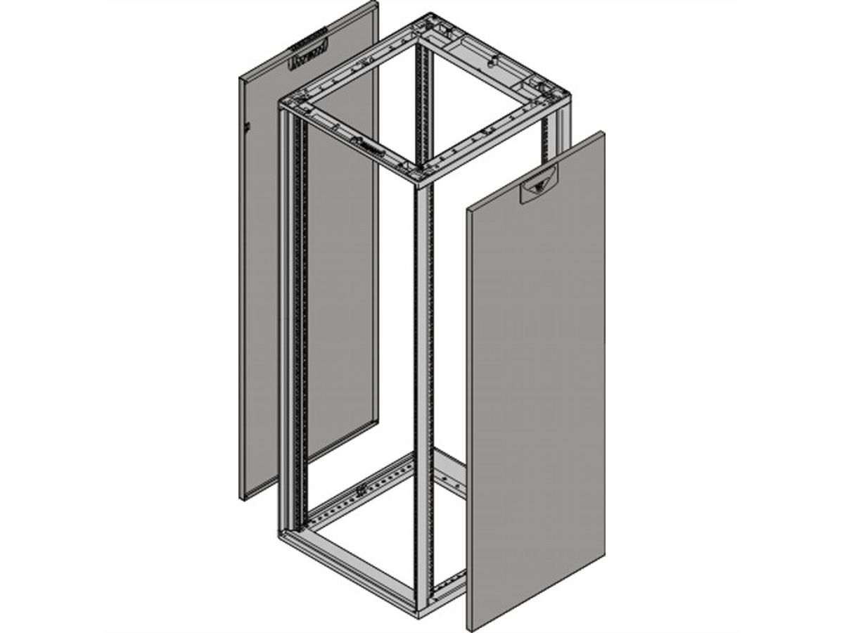 SCHROFF Seitenwand für Slim-Line - SEIT.WD.20HE 500T SL 7021 2X