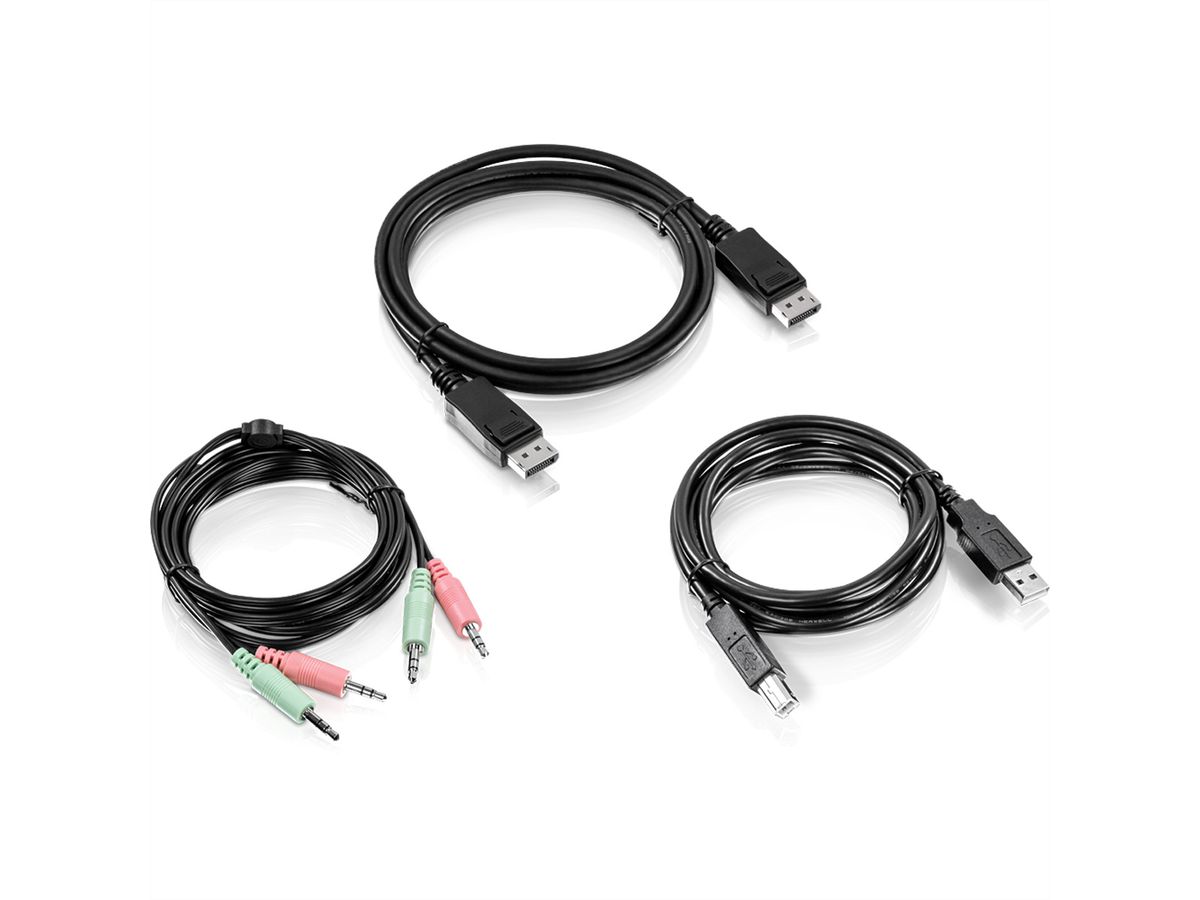 TRENDnet TK-CP06 KVM Kabel Kit 1,8m DisplayPort USB Audio
