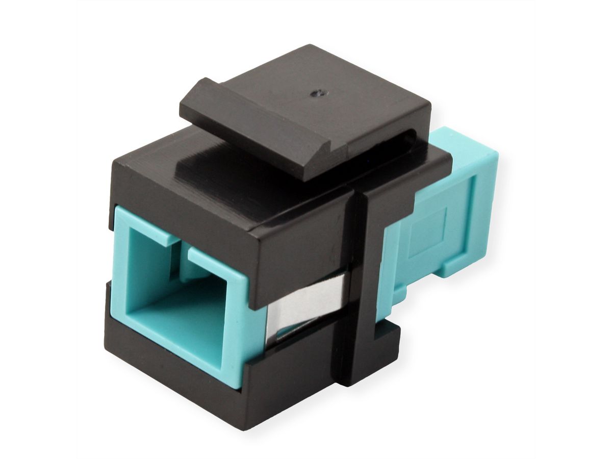 ROLINE Keystone LWL-Adapter SC/SC Simplex, Multimode, OM3