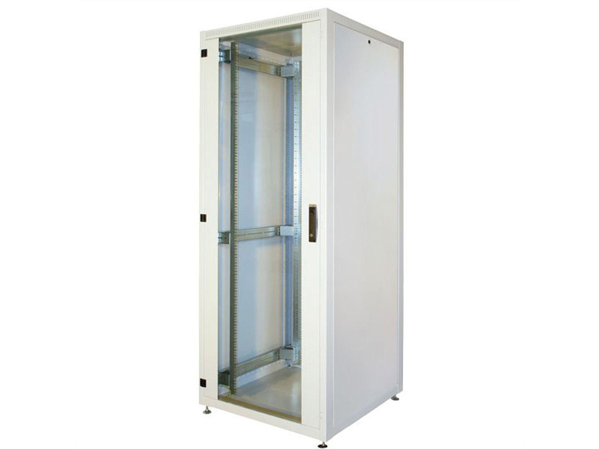 CONTEG RI7 ISeven IT-Schrank 42 HE, 800 x 800mm, grau