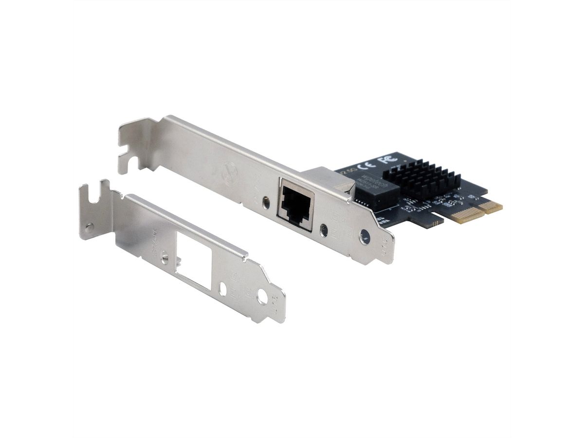 EXSYS EX-60111 1-Port 2.5Gigabit PCIe Netzwerkkarte