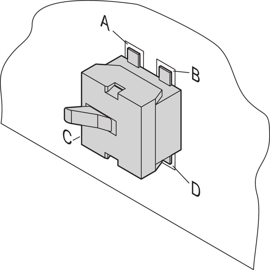 SCHROFF Mikroschalter für AdvancedMC-Modul (Schliesser) - MIKROSCHALTER AMC-MODUL 10ST
