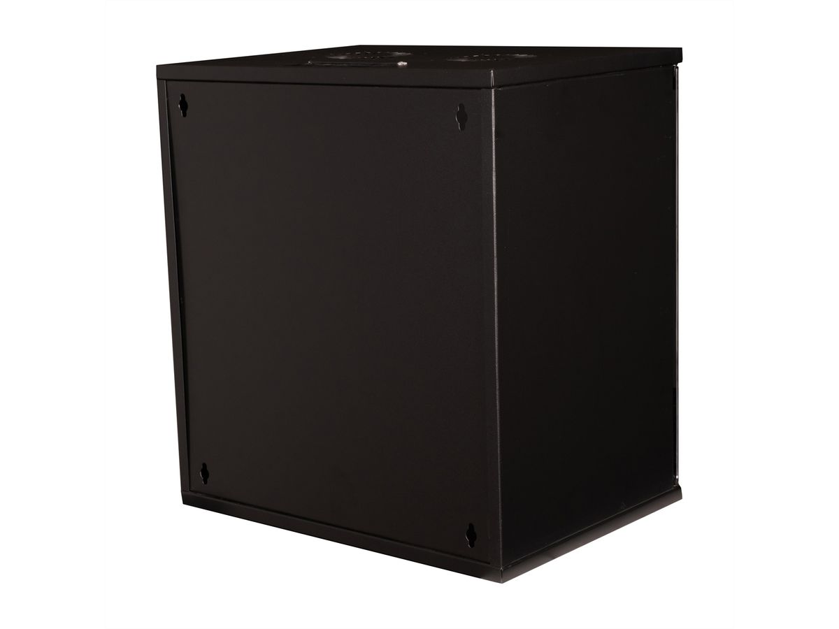 ROLINE 19-Zoll Wandgehäuse Basic 12 HE, 540x400 BxT Bausatz schwarz
