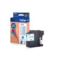 LC-223C, BROTHER Tintenpatrone, cyan für ca. 550 Seiten, Für z. B. BROTHER MFC-J4620DW, MFC-J4625DW, MFC-J5320DW, MFC-J5620DW