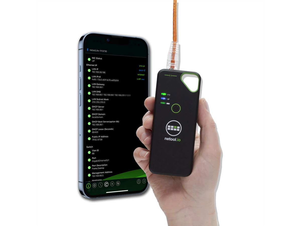 NetPeppers netool.io Lite Smarter Netzwerktester