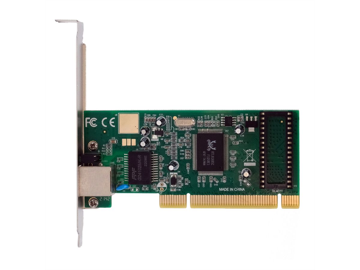 EXSYS EX-6069-2 1-Port 1Gigabit PCI Netzwerkkarte