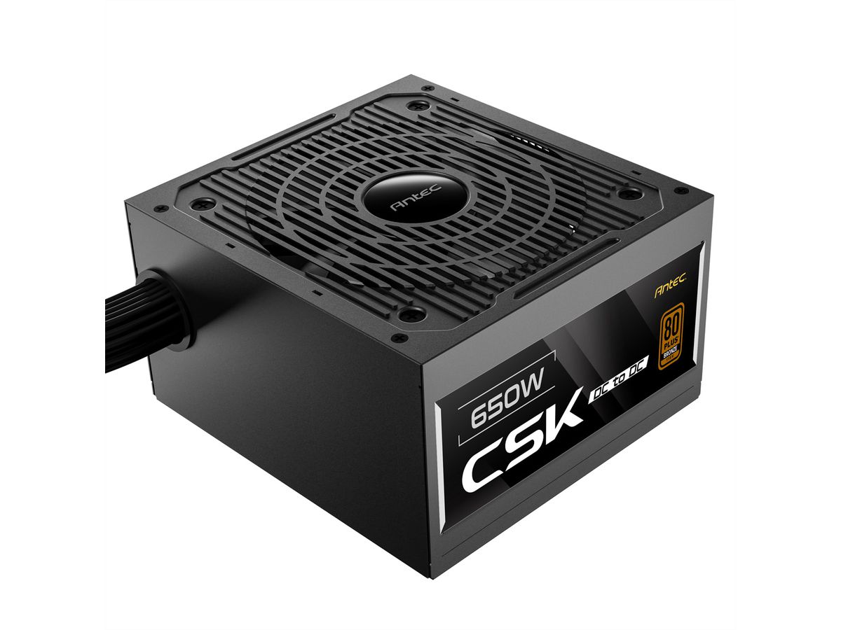 ANTEC CSK650DC PC Netzteil 650W ATX 2.52-kompatibel, schwarz