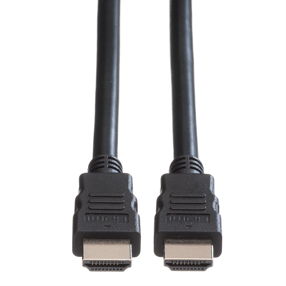 ROLINE GREEN Monitorkabel HDMI High Speed, ST-ST, schwarz, 1 m