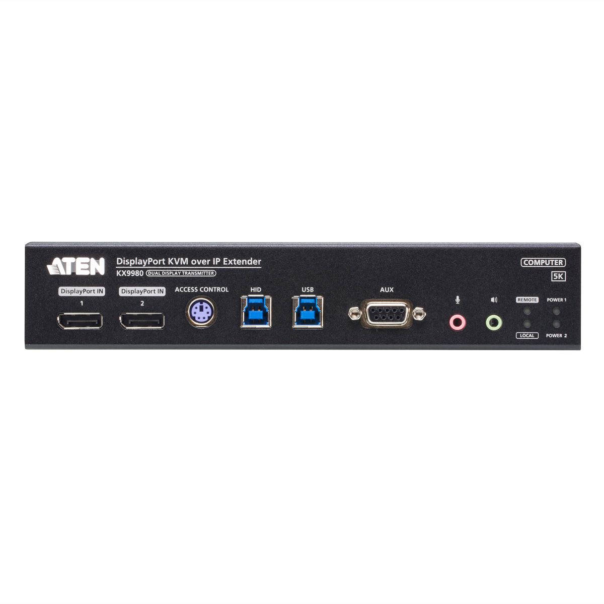ATEN KX9980T 5K DisplayPort Dual Display KVM over IP Sender