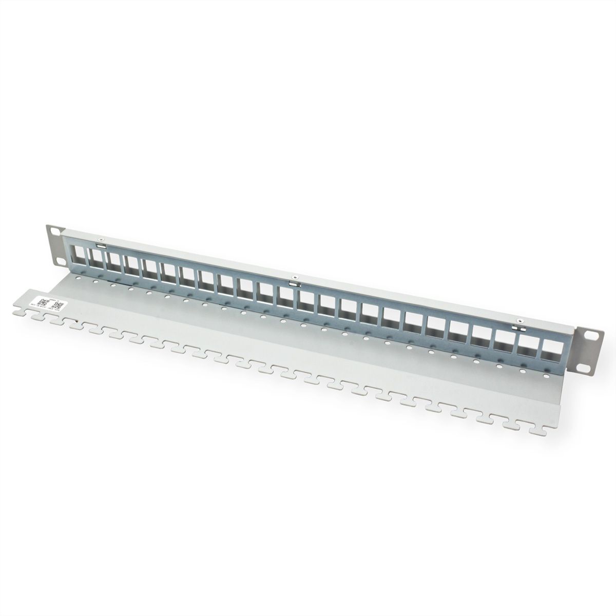 EasyLan preLink / fixLink Panel 19'' 1HE, 24x Keystone-Steckplätze