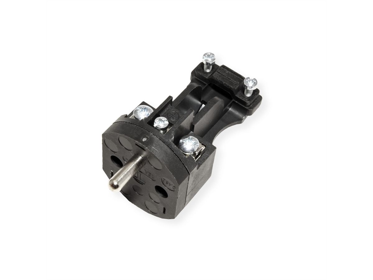 BACHMANN Vollgummi Kupplung, französisch, IP44, schwarz