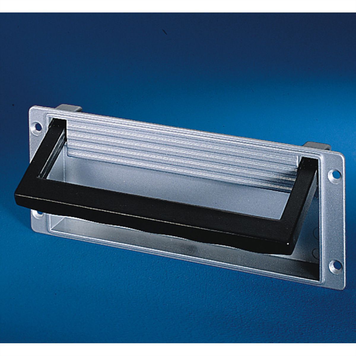 SCHROFF Klappgriff aus Metall - KLAPPGRIFF SCHWARZ/SILBER