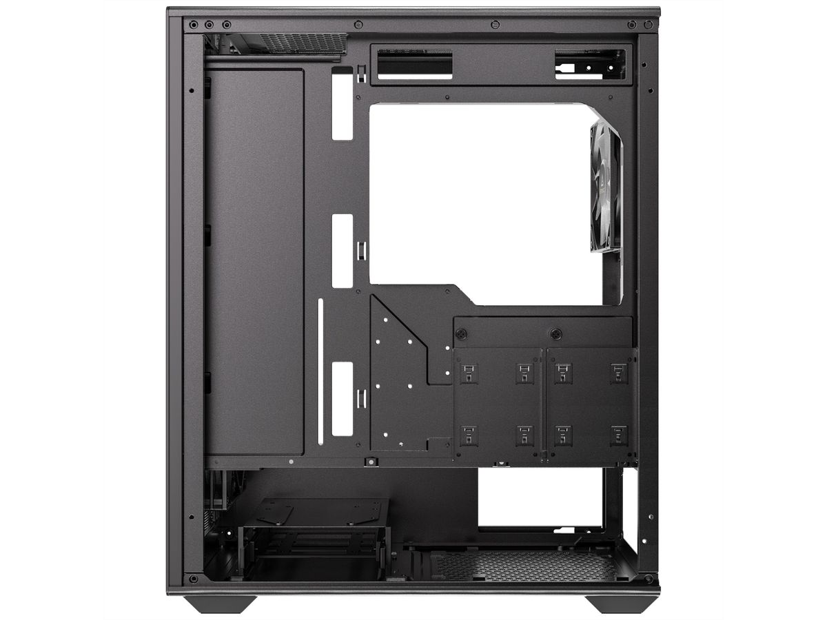 ANTEC AX85 ARGB PC Gehäuse Midi Tower Gaming ATX, schwarz
