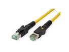 EasyLan VarioBoot Patchkabel Kat.6A, S/FTP, gelb, 0,5 m