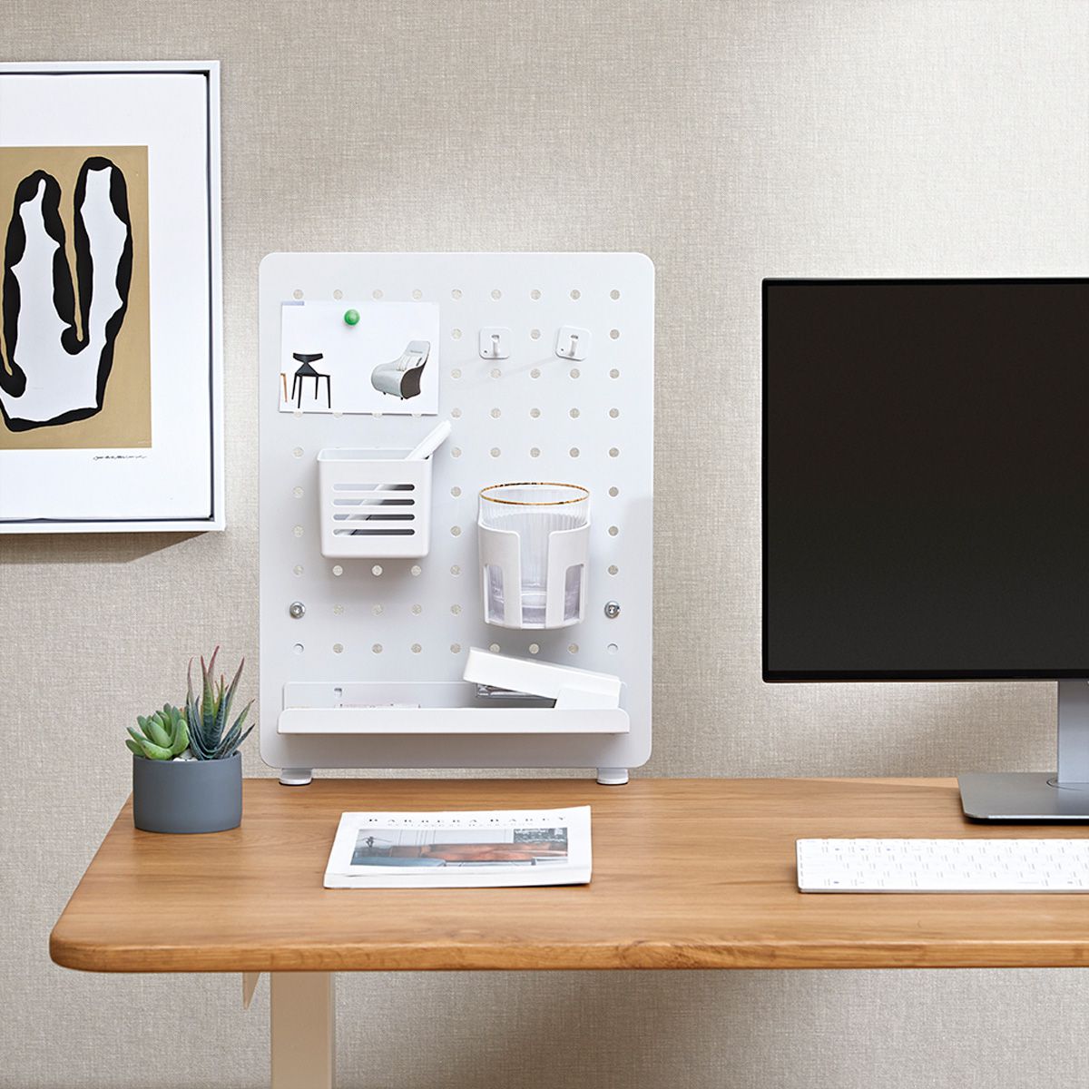 VALUE Stecktafel, Klemmhalterung, weiß - SECOMP Electronic  