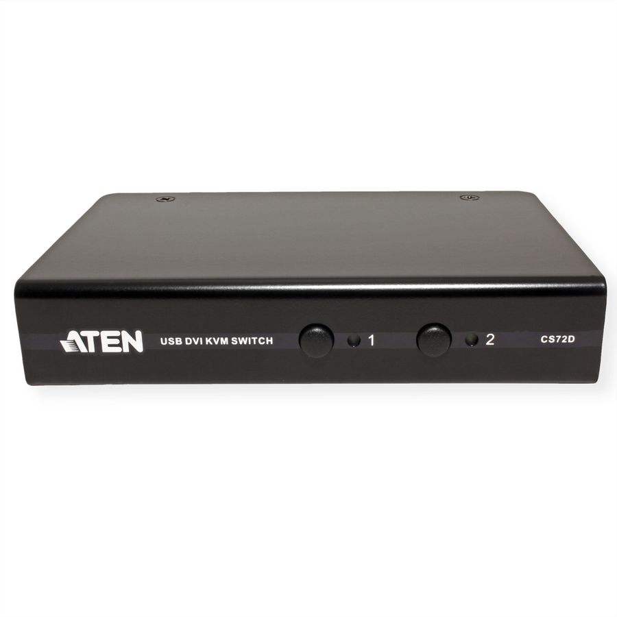ATEN CS72D KVM Switch DVI, USB, Audio, 2 Ports