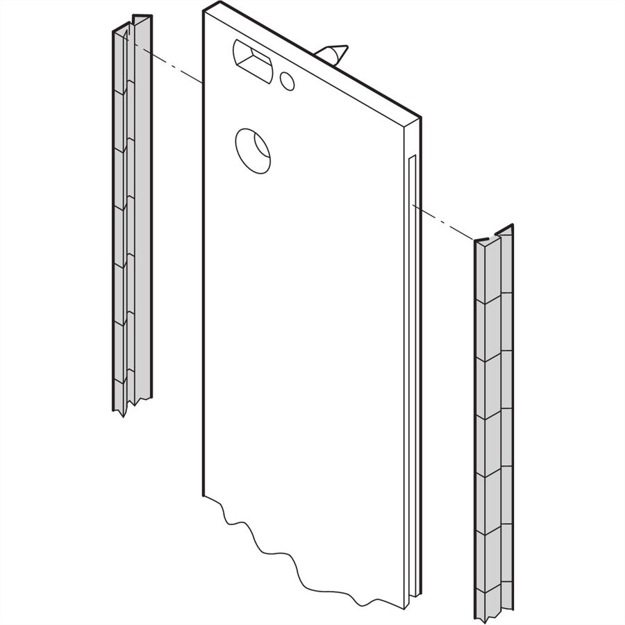 SCHROFF EMV-Dichtung (Stahl, rostfrei) - EMC DICHTUNG 9HE 367LG 100ST.