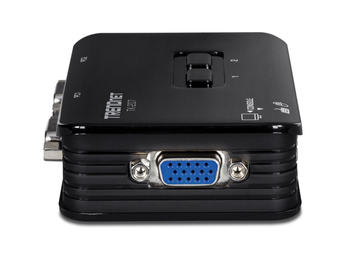 TRENDnet TK-207K 2-Port-USB-KVM-Switch