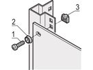 SCHROFF Montagematerial für 19"-Komponenten, M6, 50fach