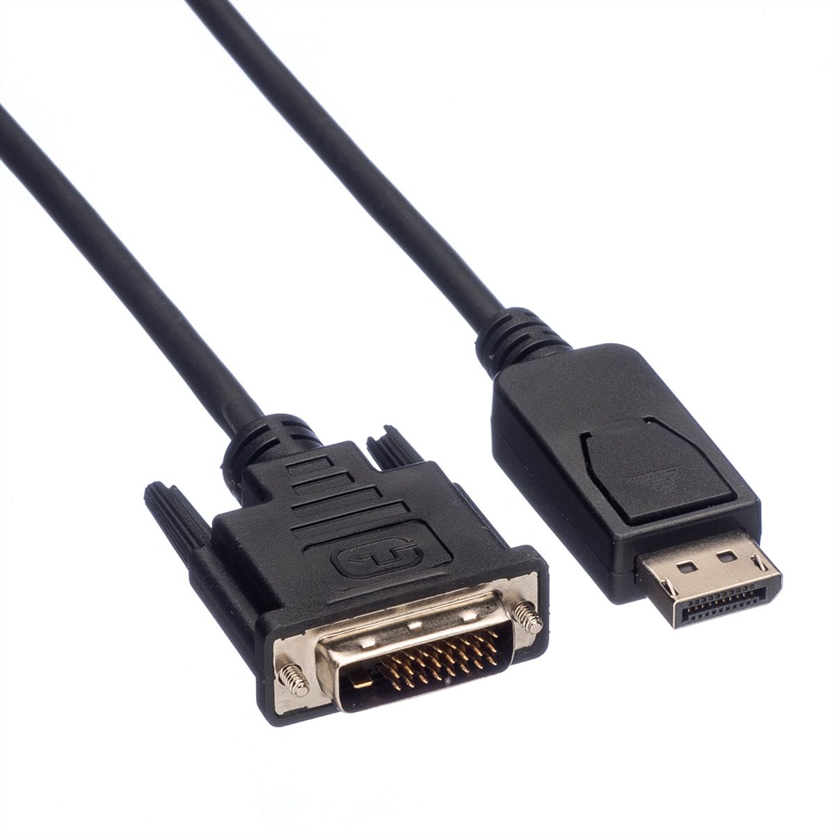 VALUE DisplayPort Kabel DP ST - DVI (24+1) ST, LSOH, schwarz, 1 m