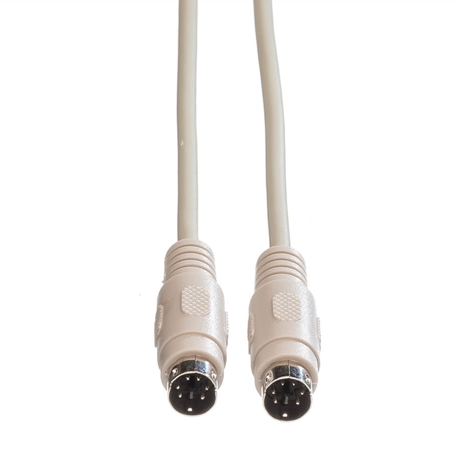 ROLINE Tastatur-Kabel-PS/2 ST/ST, 3 m
