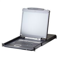 ATEN CL5708iM LCD KVM Switch Over IP, USB-PS/2,VGA , 8-Port, ES-Layout