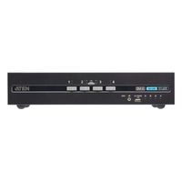 ATEN CS1144D4C 4-Port USB DVI Dual Display Secure KVM Switch mit CAC