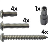 MOBOTIX Sicherheitsschraubenset für M1x (MX-OPT-SEC-SCREWS-SET)