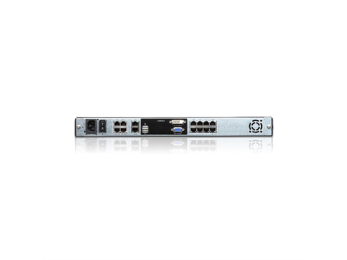 ATEN KL1108VN 48cm LCD IP-KVM 8-Port, CH-Layout