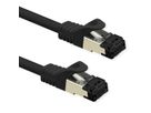 VALUE S/FTP-(PiMF-) Patchkabel Kat.8 (Class I), LSOH, Litzendraht, schwarz, 3 m