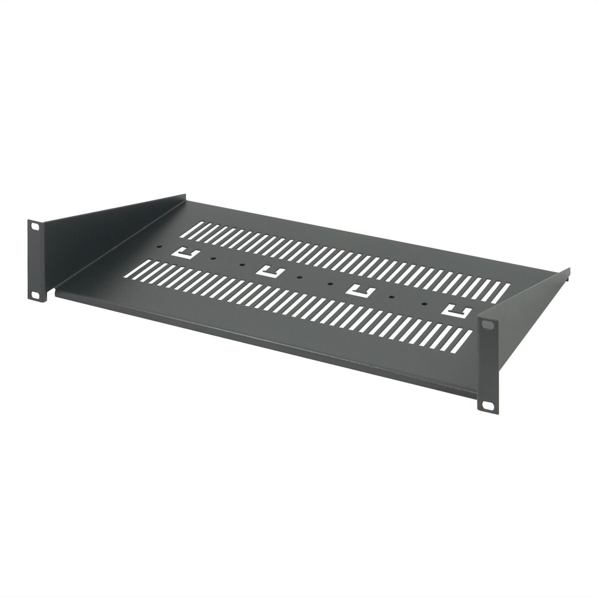 SCHROFF 19"-Geräteträger, 2 HE - 19"GERAETETRAEGER 2HE RAL7021